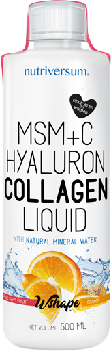 MSM + C Hyaluron Collagen Liquid - Портокал