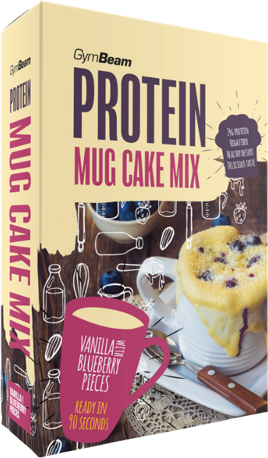 Protein Mug Cake Mix - Ванилия с парченца синя боровинка