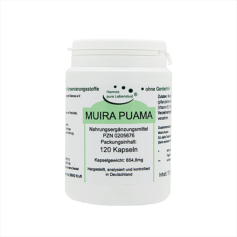 Muira Puama - Муира Пуама (Естествен афродизиак), 120 капсули El Compra - BadiZdrav.BG