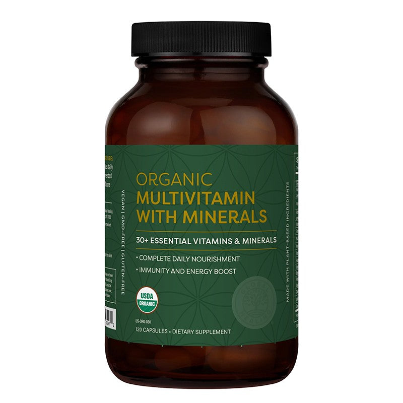 Мултивитамини и Минерали за вегани, 120 капсули