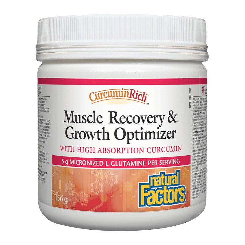 CurcuminRich™ Muscle Recovery & Growth Optimizer х 156 g пудра Natural Factors - BadiZdrav.BG