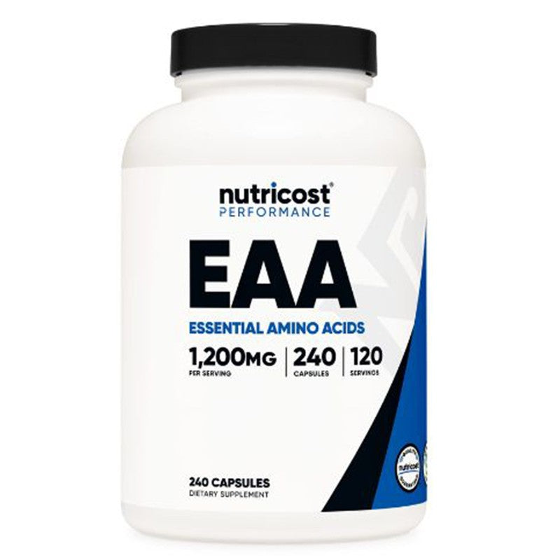 Мускулна маса - Есенциални аминокиселини - EAA, 240 капсули - BadiZdrav.BG