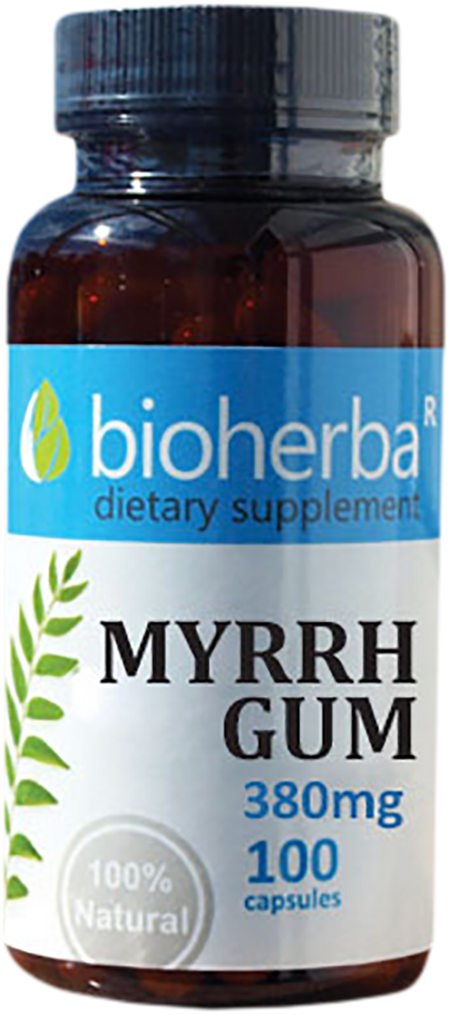 Myrrh Gym 380 mg - BadiZdrav.BG