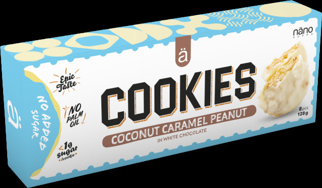 Cookies | Low Sugar &amp; No Palm Oil - Кокос и Карамел
