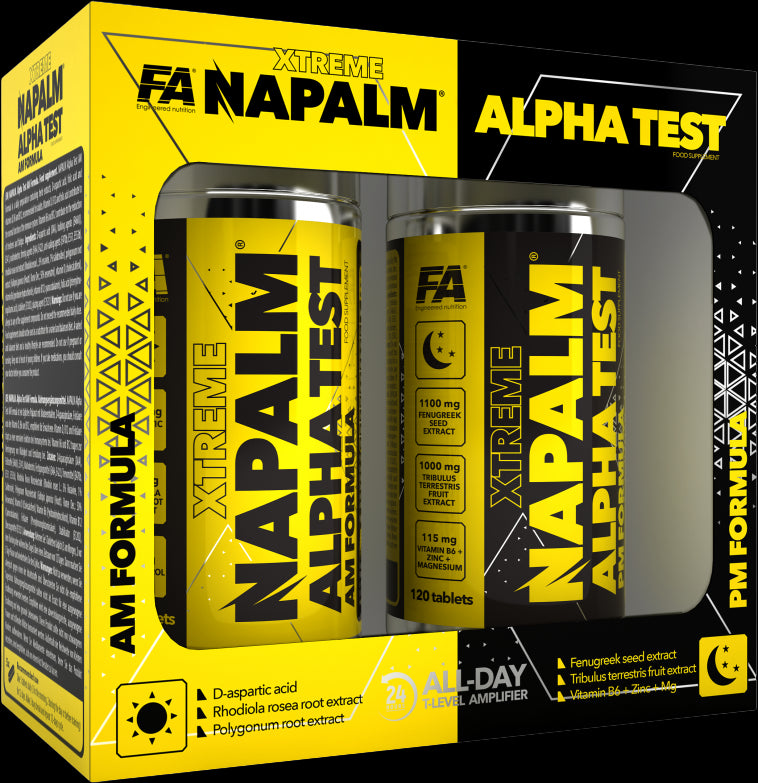 Xtreme Napalm Alpha Test | AM &amp; PM Formula - BadiZdrav.BG