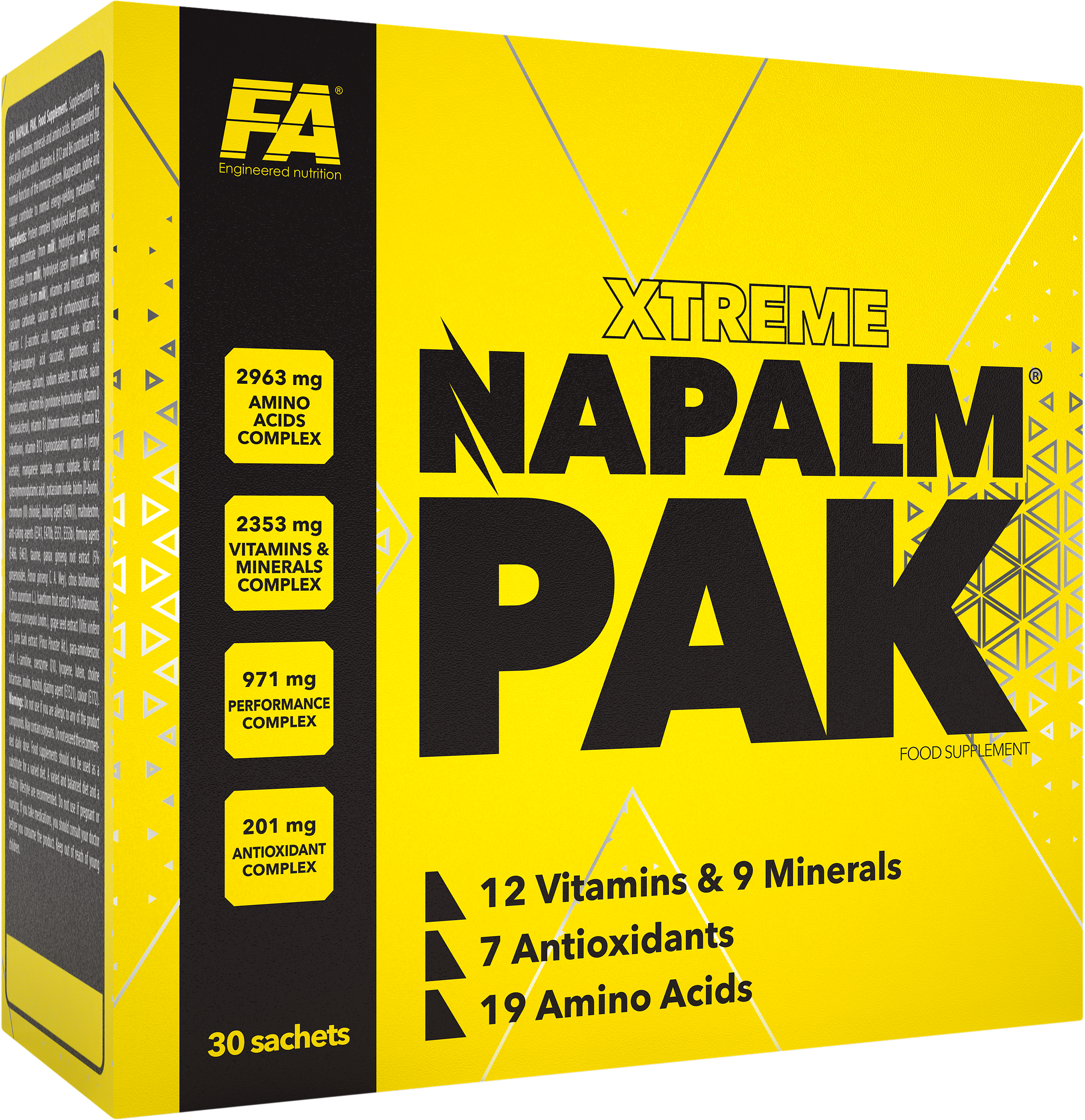 Xtreme Napalm Pak | Complete Vitamins, Minerals and Antioxidant Formula - BadiZdrav.BG