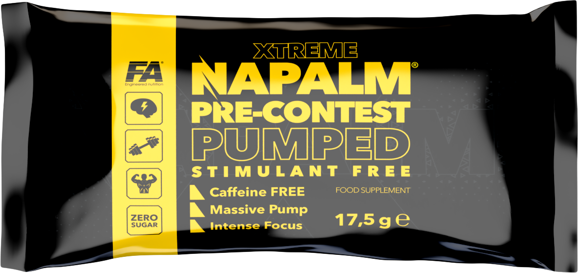 Xtreme Napalm Pre-Contest / Pumped - Stimulant Free - Dragon Fruit