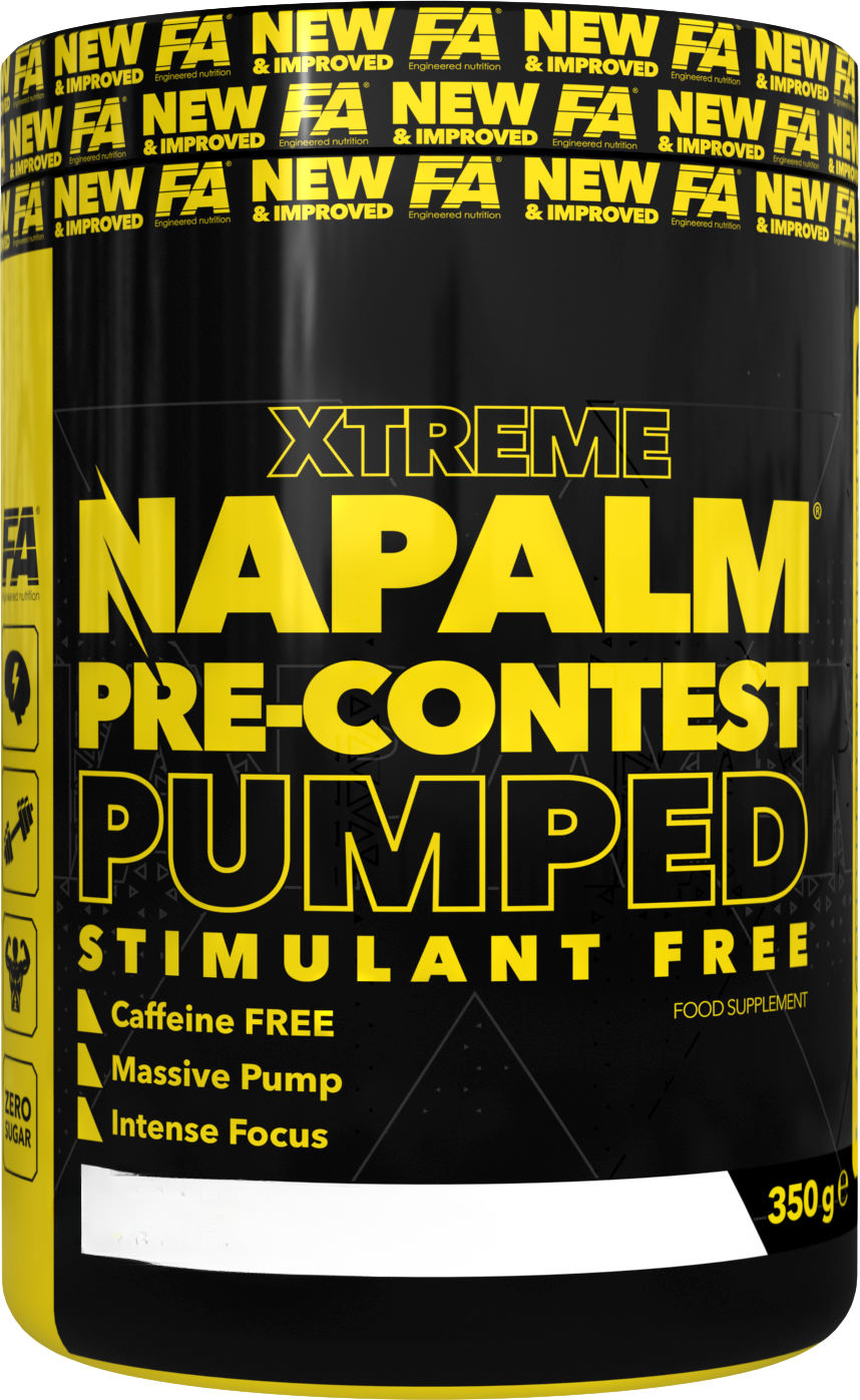 Xtreme Napalm Pre-Contest / Pumped - Stimulant Free - Манго с лимон