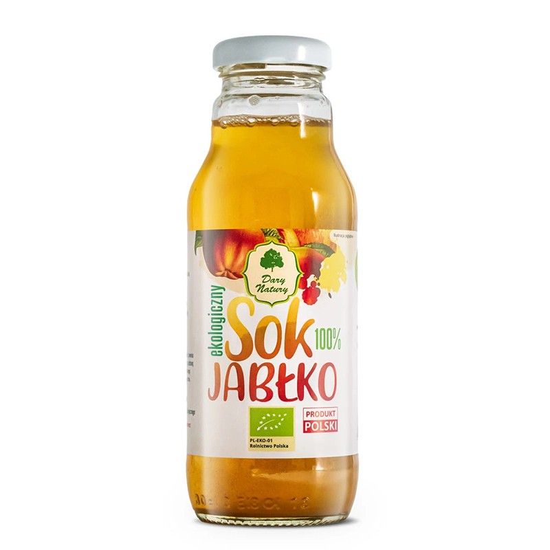 Натурален сок от ябълки Био, 270 ml Dary Natury - BadiZdrav.BG