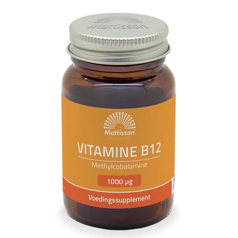 Нервна система - Витамин В12 (метилкобаламин), 1000 µg х 60 смучещи таблетки - BadiZdrav.BG