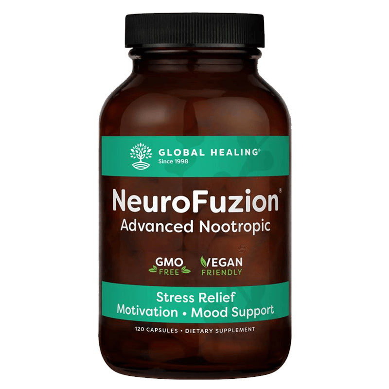 Neurofuzion® - Билки и минерали срещу стрес и напрежение, 120 капсули Global Healing - BadiZdrav.BG