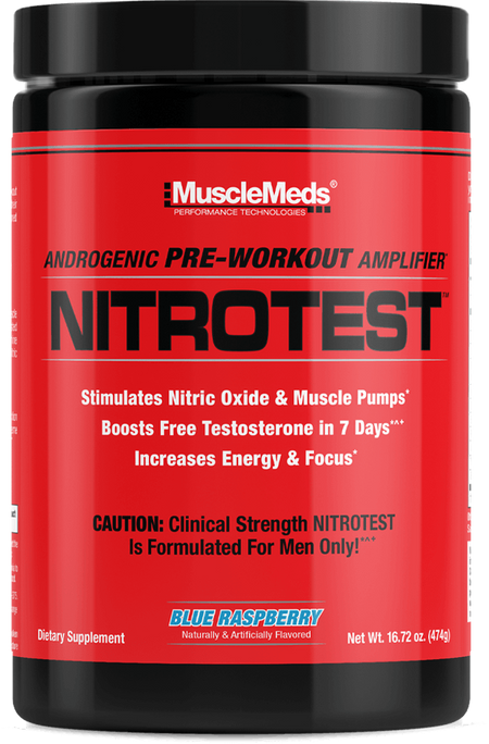 Nitrotest | Androgenic Pre-Workout - Синя малина