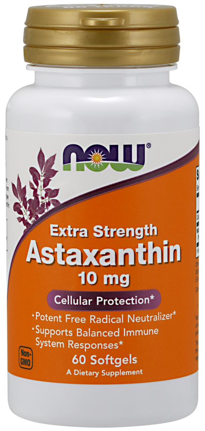 Astaxanthin 10 mg Extra Strength - BadiZdrav.BG