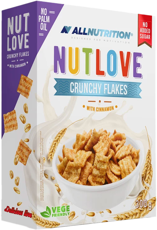 NutLove | Crunchy Flakes with Cinnamon - BadiZdrav.BG