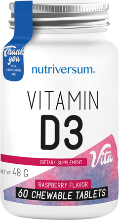 Vitamin D3 2000 | Chewable - BadiZdrav.BG