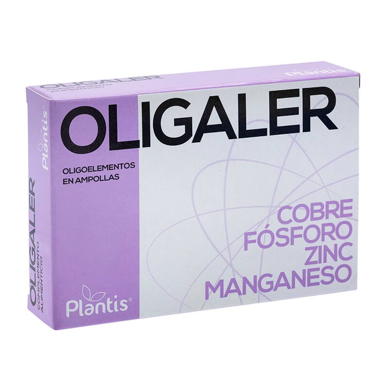 Oligaler Oligoelementos - Мед, фосфор, цинк, манган/ При алергии, 20 ампули за пиене Artesania - BadiZdrav.BG