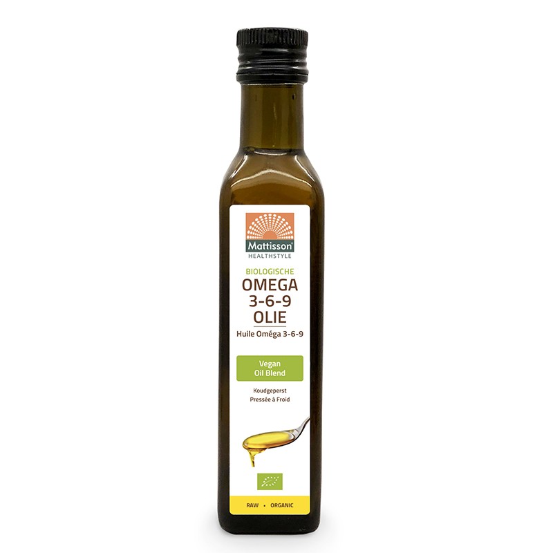 Омега-3-6-9 organic масло (Веган ), 250 ml Mattisson Healthstyle - BadiZdrav.BG