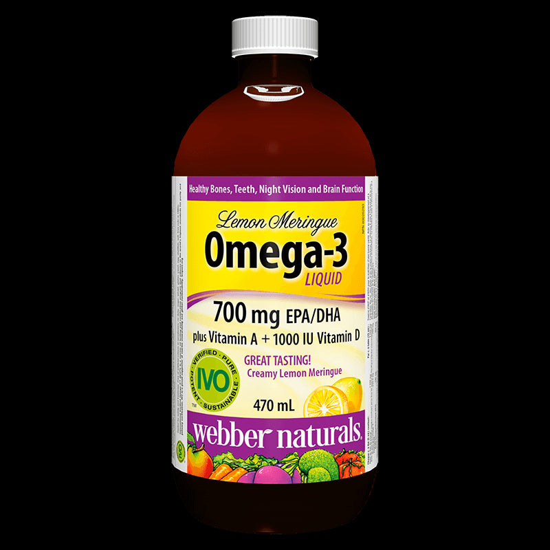 Оmega-3 Liquid plus Vitamin A + Vitamin D3 - Омега-3,1233 mg (700 mg EPA/DHA)  + Витамин D3 и А, 470 ml - BadiZdrav.BG
