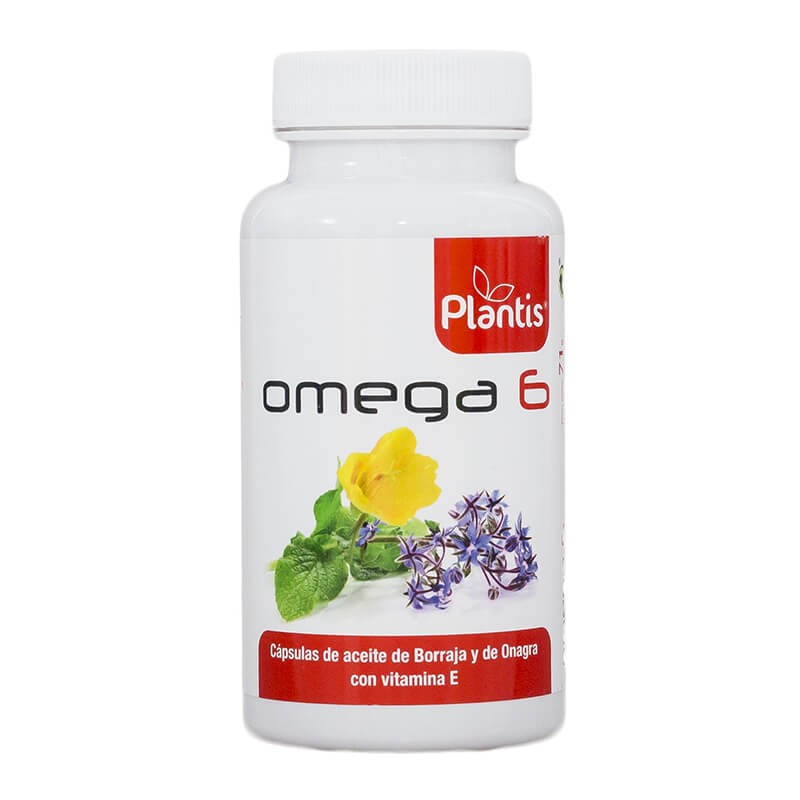 Омега-6 – масла от пореч и вечерна иглика + вит. Е - Omega 6 - Plantis® - хормонален баланс, 100 софтгел капсули - BadiZdrav.BG