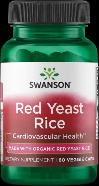 Red Yeast Rice 600 mg | Made with Organic Red Yeast Rice - BadiZdrav.BG