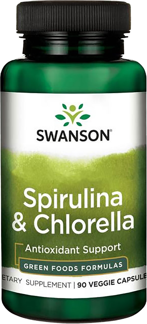 Made with Organic Spirulina &amp; Chlorella 400 mg - BadiZdrav.BG