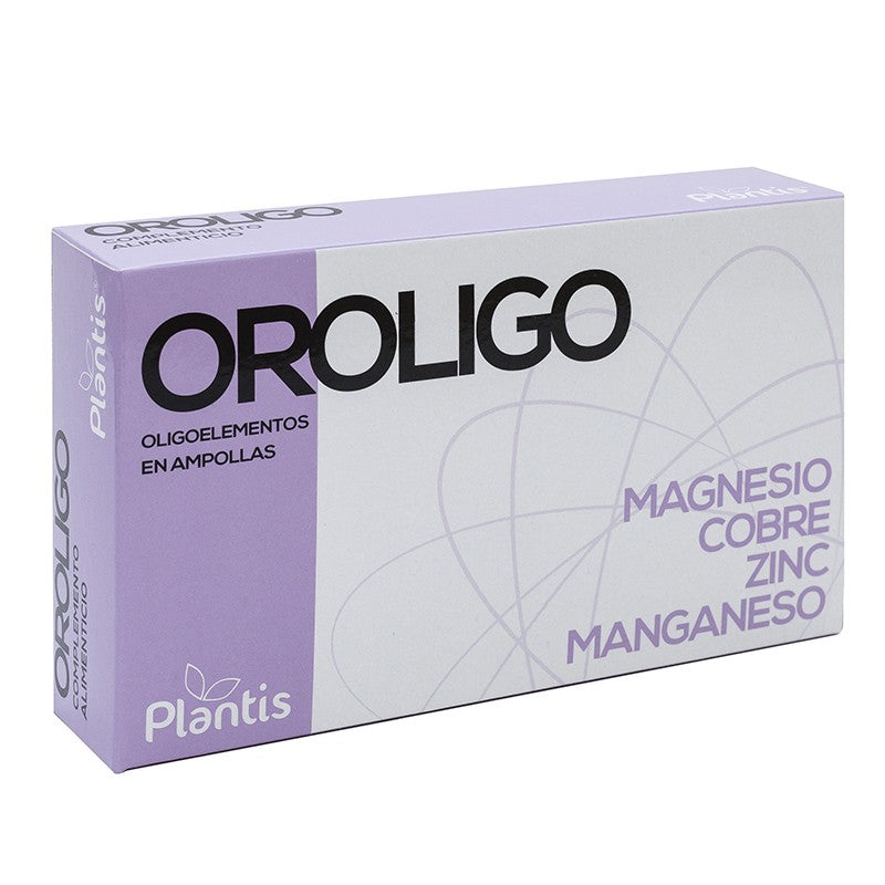 Oroligo Oligoelementos (магнезий, мед, цинк, манган)/ За силен имунитет, 20 ампули за пиене Artesania - BadiZdrav.BG