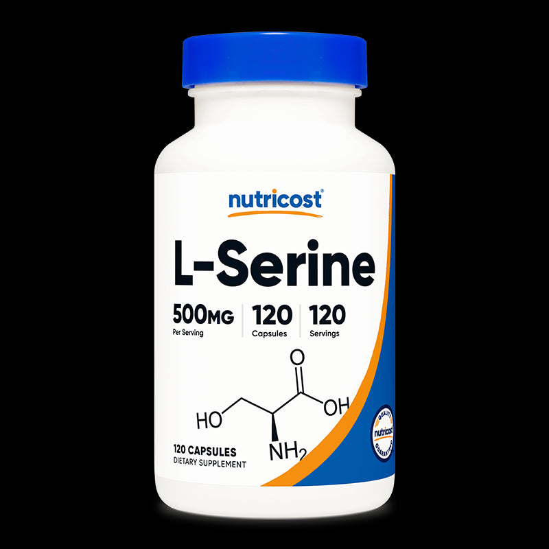 Памет и концентрация - Л-Серин (L-Serine), 500 mg/120 капсули Nutricost - BadiZdrav.BG