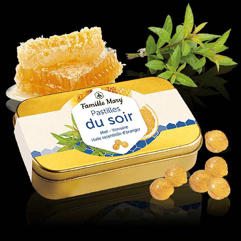 Таблетки за смучене за спокоен сън с мед и върбинка - Pastilles du Soir - BadiZdrav.BG