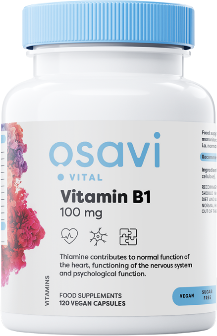 Vitamin B1 100 mg | Thiamine - 