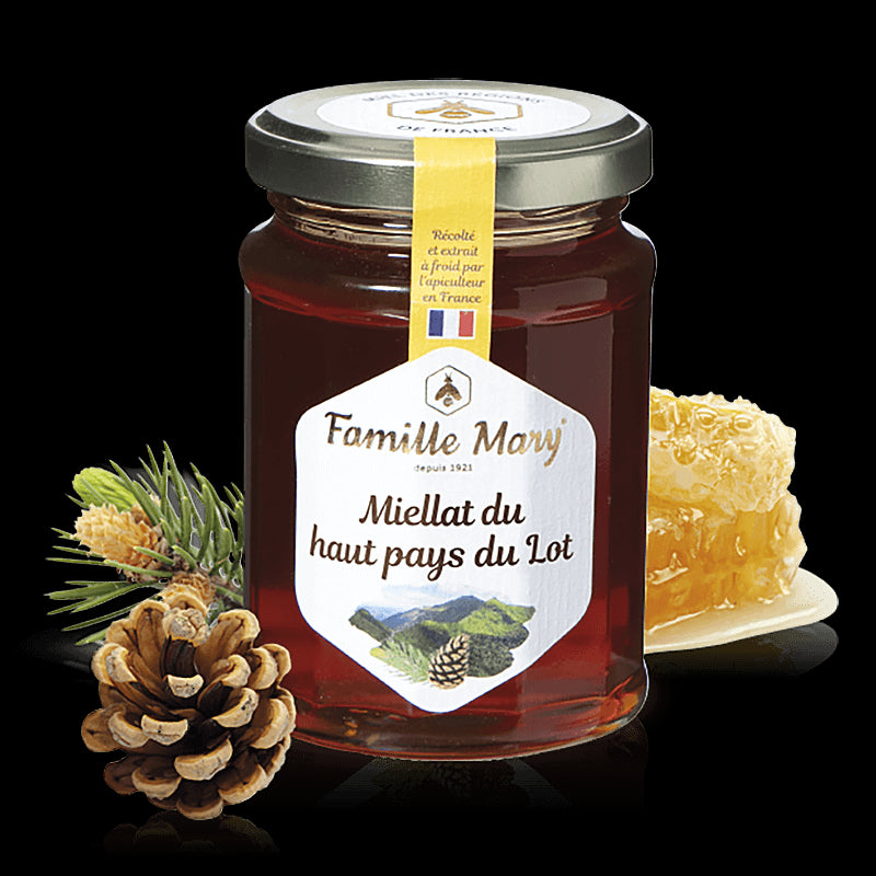 Пчелен мед Медена роса, от Лот (Франция), 230 g - BadiZdrav.BG