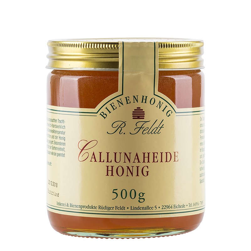 Пчелен мед от калуна (пирен), 500 g - BadiZdrav.BG