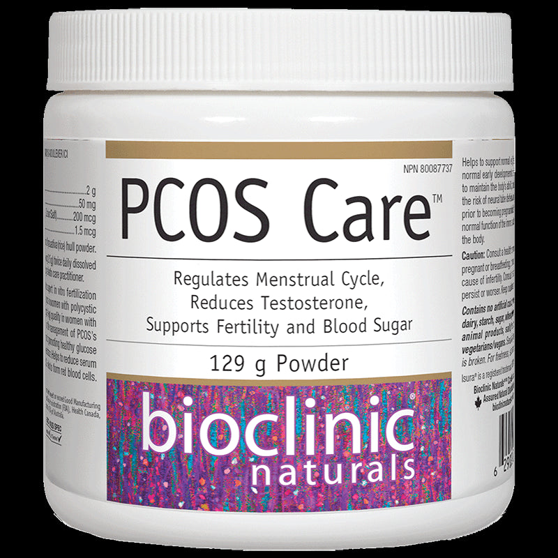 PCOS Care™/ Грижа при Поликистозен Овариален Синдром х 129 g Natural Factors - BadiZdrav.BG