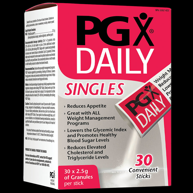 PGX® Daily Ultra Singles / За отслабване/, 30 сашета Natural Factors - BadiZdrav.BG