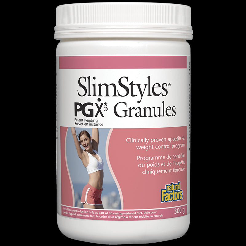 PGX® SlimStyles® / За отслабване / x 300 g гранули Natural Factors - BadiZdrav.BG