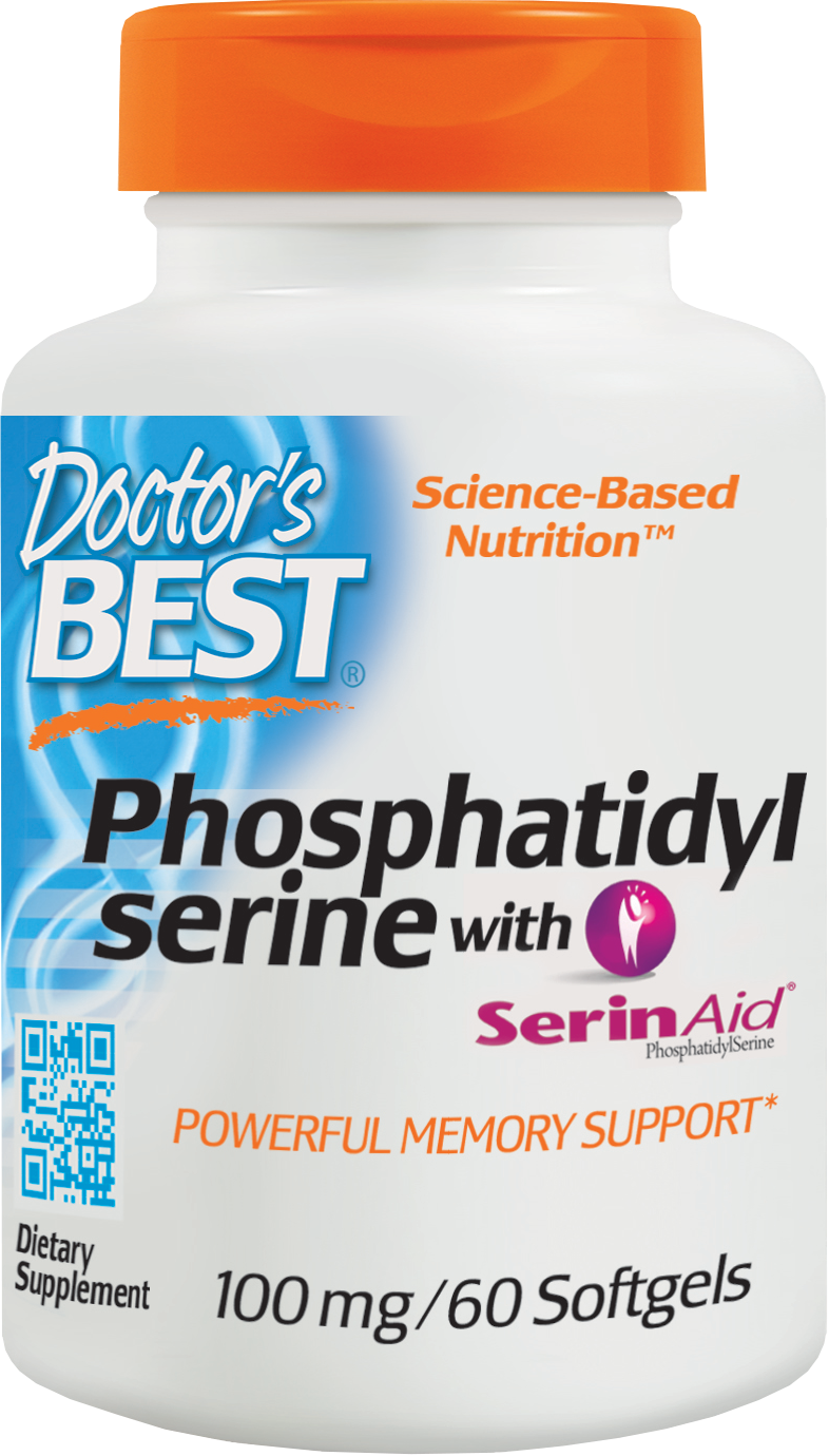 Phosphatidylserine 100 mg | With SerinAid - BadiZdrav.BG