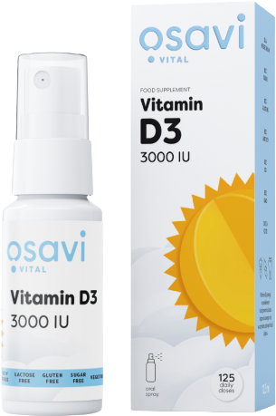 Vitamin D3 3000 IU | Oral Spray - BadiZdrav.BG
