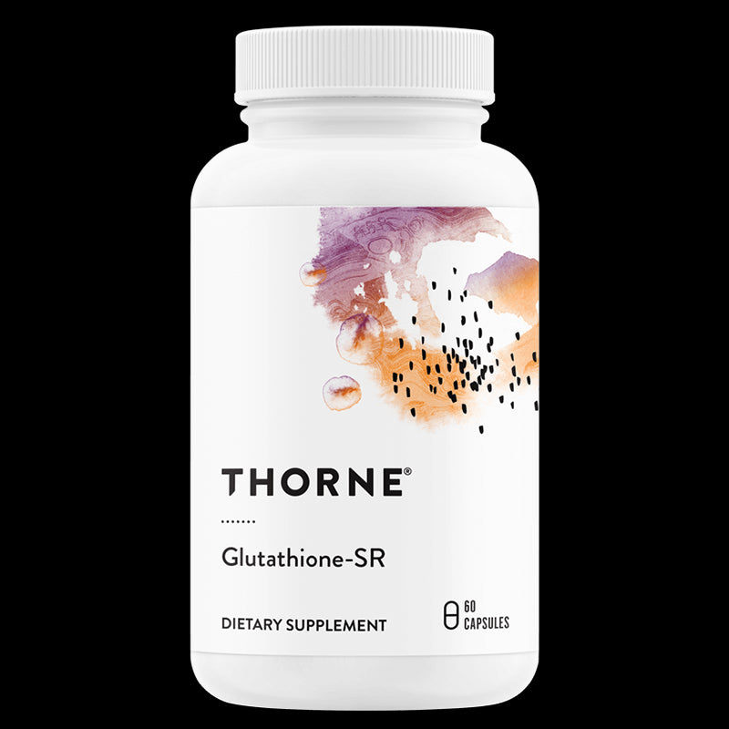 Подобрява издръжливостта - Глутатион, 525 mg х 60 капсули със забавено освобождаване Thorne - BadiZdrav.BG