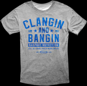 T-Shirt Clangin And Bangin | Grey