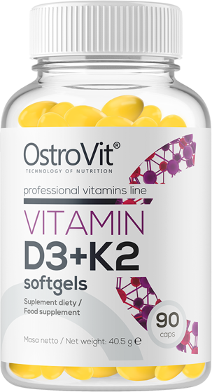 Vitamin D3 2000 + K2 100 mcg - 