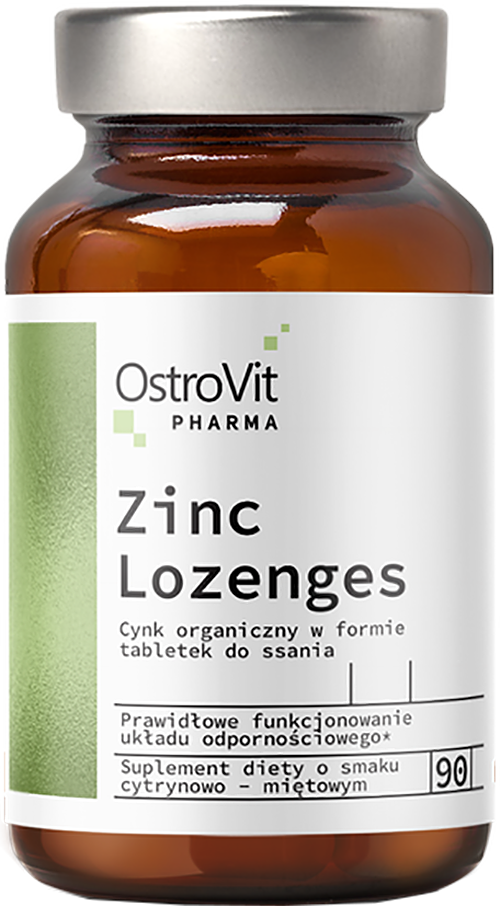 Zinc Gluconate Lozenges + Vitamin C - BadiZdrav.BG