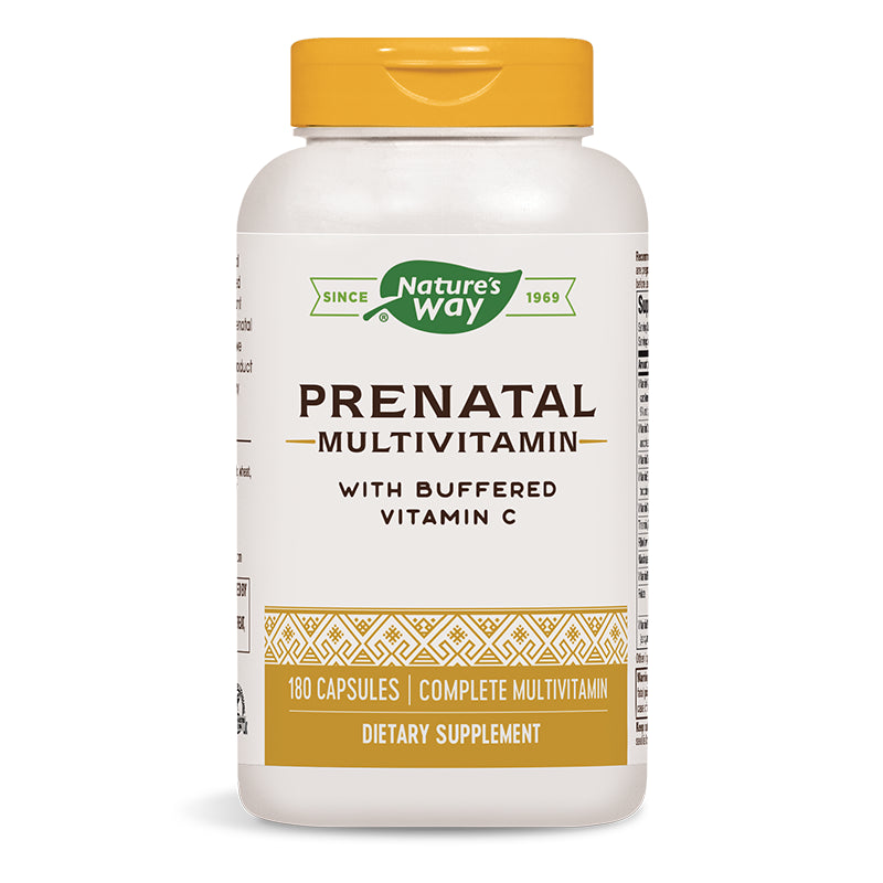 Prenatal Multivitamin/ Мултивитамини за бременни с буфериран витамин С х 180 капсули - BadiZdrav.BG