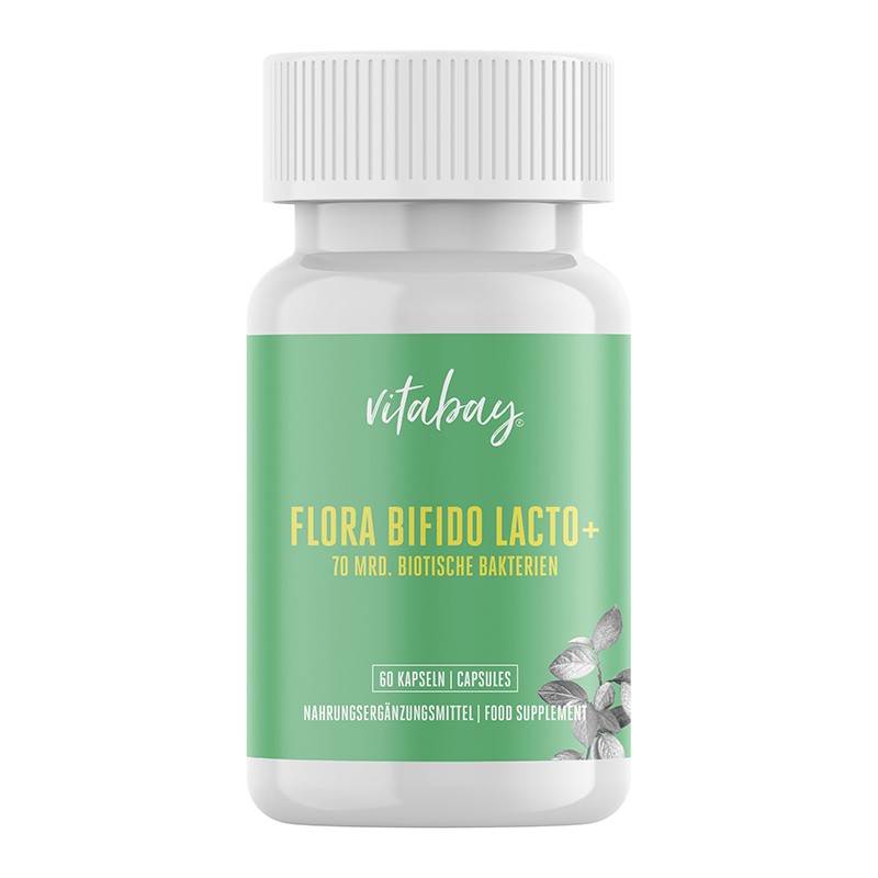 Пробиотик Флора Бифидо Лакто + цинк, 60 капсули - BadiZdrav.BG