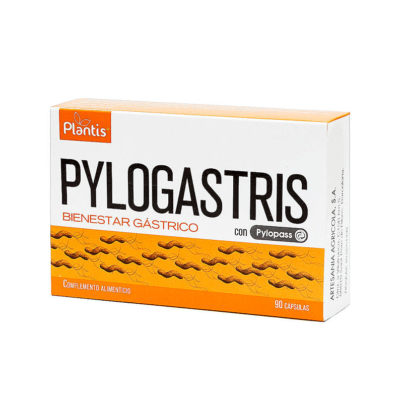 Здраве за чревната лигавица - Pylogastris – пробиотик (L. Reuteri) 100 mg & калций 135 mg и магнезий 28 mg, 90 капсули