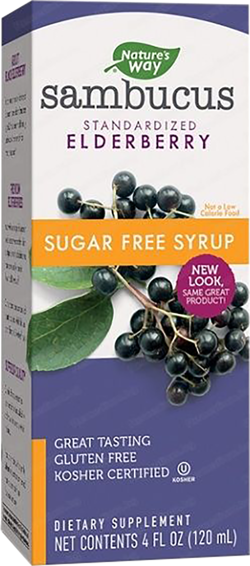 Sambucus Sugar Free Syrup 120 ml - BadiZdrav.BG