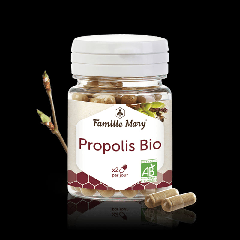 Propolis Bio/ Био прополис, 50 капсули Famille Mary - BadiZdrav.BG