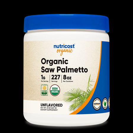 Простата - Сао Палмето (Saw Palmetto), 227 g прах Nutricost - BadiZdrav.BG