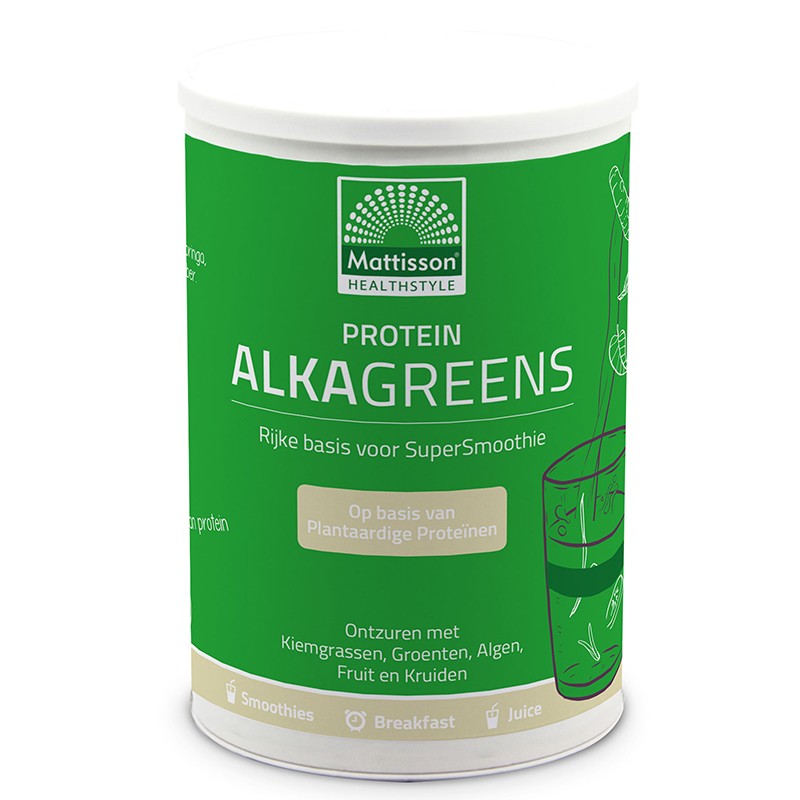 Протеин AlkaGreens, 300 g прах - BadiZdrav.BG