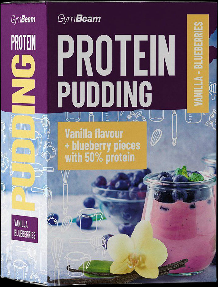 Protein Pudding - Ванилия с парченца синя боровинка