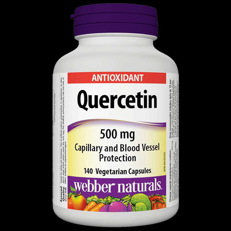 Quercetin / Кверцетин 500 mg, 140 капсули - BadiZdrav.BG