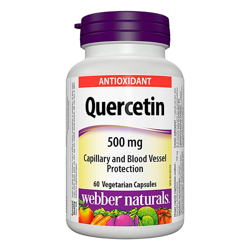 Quercetin - Кверцетин 500 mg, 60 капсули - BadiZdrav.BG